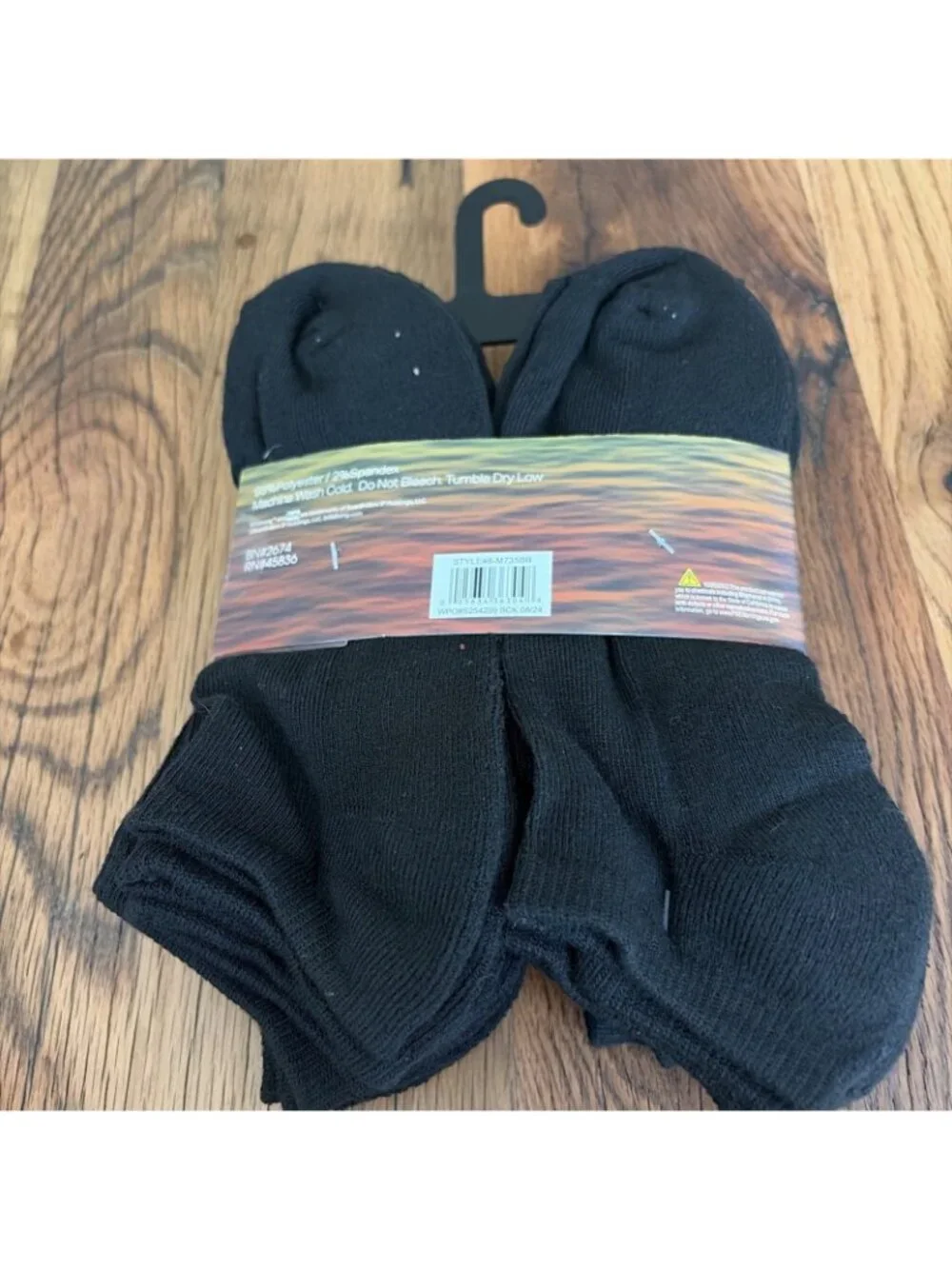 Billabong Mens 8 Pack Black Half Cushion Low Cut Socks Size 10-13 NWT
